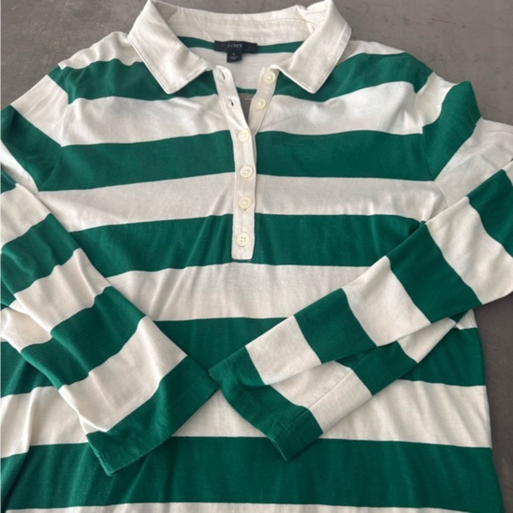 Re-imagined by J.CREW!Lightweight long sleeve rugby shirt,Unisex listed  under F